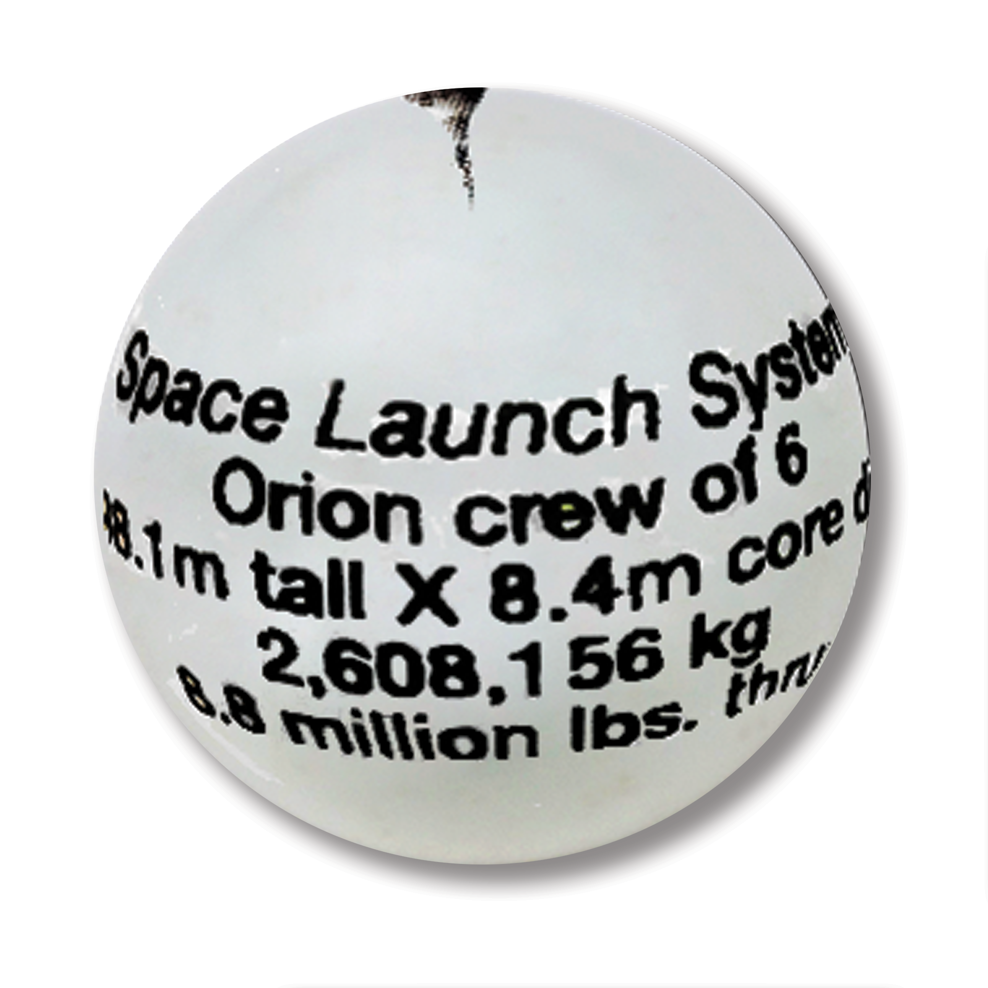 Historical NASA Spaceship Marbles - 1